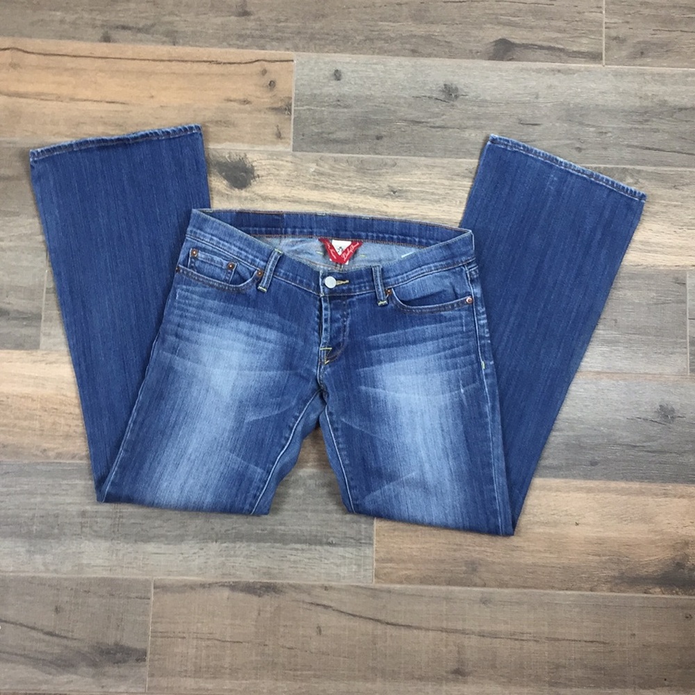 LUCKY BRAND Ceramic Button Fly Boot Cut Jeans